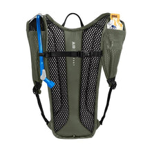 Camelbak Rogue Light 7 bike hydration pack in Dusty Olive with Crux 70oz reservoir