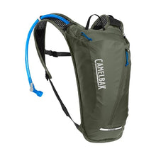 Camelbak Rogue Light 7 bike hydration pack in Dusty Olive with Crux 70oz reservoir