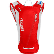 Camelbak Rogue Light 7 bike hydration pack in red with 70oz Crux reservoir