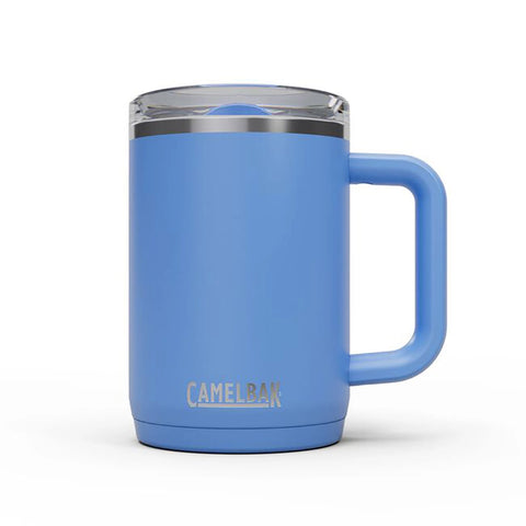 Camelbak Thrive 16oz insulated stainless steel mug Sky Blue for hot and cold drinks