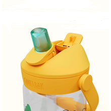 Camelbak Thrive Flip Straw kids water bottle 14oz with tractors and trees design