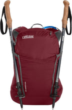 Camelbak Women’s Rim Runner X20 hydration pack Terra and Rosewood lightweight hiking backpack
