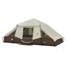 CORE 10-Person Lighted Instant Pyramid Tent 16x9 Mocha Latte