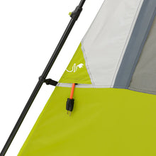CORE 12 person instant cabin tent 18x10 grey and green large family camping tent