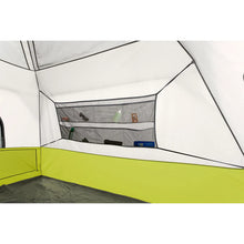CORE Equipment 6-Person Instant Cabin Tent 11x9 grey and green family camping tent.