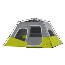 CORE Equipment 6-Person Instant Cabin Tent 11x9 grey and green family camping tent.