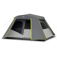 CORE 6-person instant cabin tent 11x9 ft with full rainfly spacious family camping tent