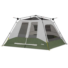 CORE 6-Person Instant Cabin Tent 10x9 grey and green performance camping tent