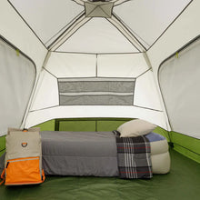 CORE 6-Person Instant Cabin Tent 10x9 grey and green performance camping tent