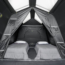 CORE 9-Person Instant Cabin Blockout Tent 14x9 Grey Black family camping tent