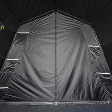 CORE 9-Person Instant Cabin Blockout Tent 14x9 Grey Black family camping tent