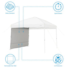 CORE EQUIPMENT 10x10 Instant Canopy Dark Grey outdoor pop-up tent