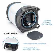CORE Equipment 1250 Lumen rechargeable LED lantern with built-in Bluetooth speaker