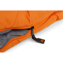 CORE EQUIPMENT 20 degree Hybrid Sleeping Bag orange and grey