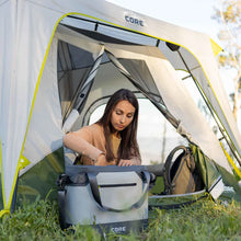 CORE EQUIPMENT 20L 36-Can insulated grey soft cooler tote bag