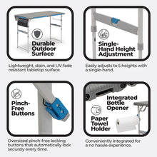 CORE Equipment 4-Foot FlexRail outdoor camp table portable