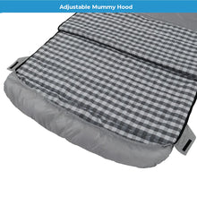 CORE EQUIPMENT 40 degree double cool climate sleeping bag grey