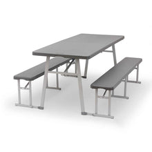 CORE Equipment 6ft 3-in-1 picnic table combo convertible bench and table set