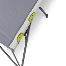 CORE Equipment Outdoor Folding Camping Cot Grey lightweight portable camp bed