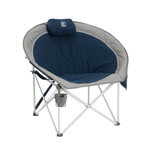 CORE Oversized Padded Round Chair cushioned outdoor lounge chair