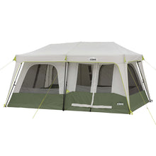 CORE 8 Person Performance Cabin Tent 13x9 Grey Green camping tent