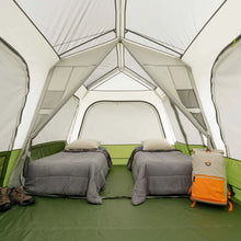 CORE 8 Person Performance Cabin Tent 13x9 Grey Green camping tent