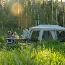 CORE 8 Person Performance Cabin Tent 13x9 Grey Green camping tent