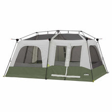 CORE 8 Person Performance Cabin Tent 13x9 Grey Green camping tent