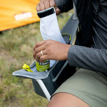 CORE Quad Cooler padded folding camping chair with built-in insulated cooler and cushioned seat