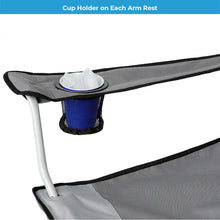 CORE Quad Mesh camping chair with breathable backrest portable outdoor folding chair