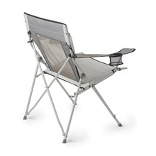 CORE Tension Mesh Chair grey and silver ergonomic breathable office and gaming chair with supportive mesh back design