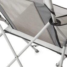 CORE Tension Mesh Chair grey and silver ergonomic breathable office and gaming chair with supportive mesh back design