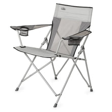 CORE Tension Mesh Chair grey and silver ergonomic breathable office and gaming chair with supportive mesh back design