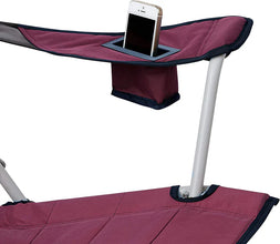 CORE Tension Mesh Chair red and silver ergonomic breathable office and gaming chair
