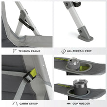 CORE Tension XL padded camping chair heavy.