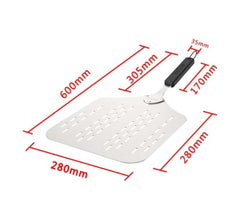 Cozze stainless steel pizza paddle lightweight pizza peel