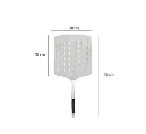 Cozze stainless steel pizza paddle lightweight pizza peel for easy oven use