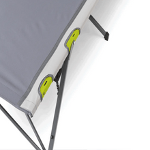 CORE EQUIPMENT Outdoor Folding Camping Cot – Grey | Lightweight Portable Camp Bed