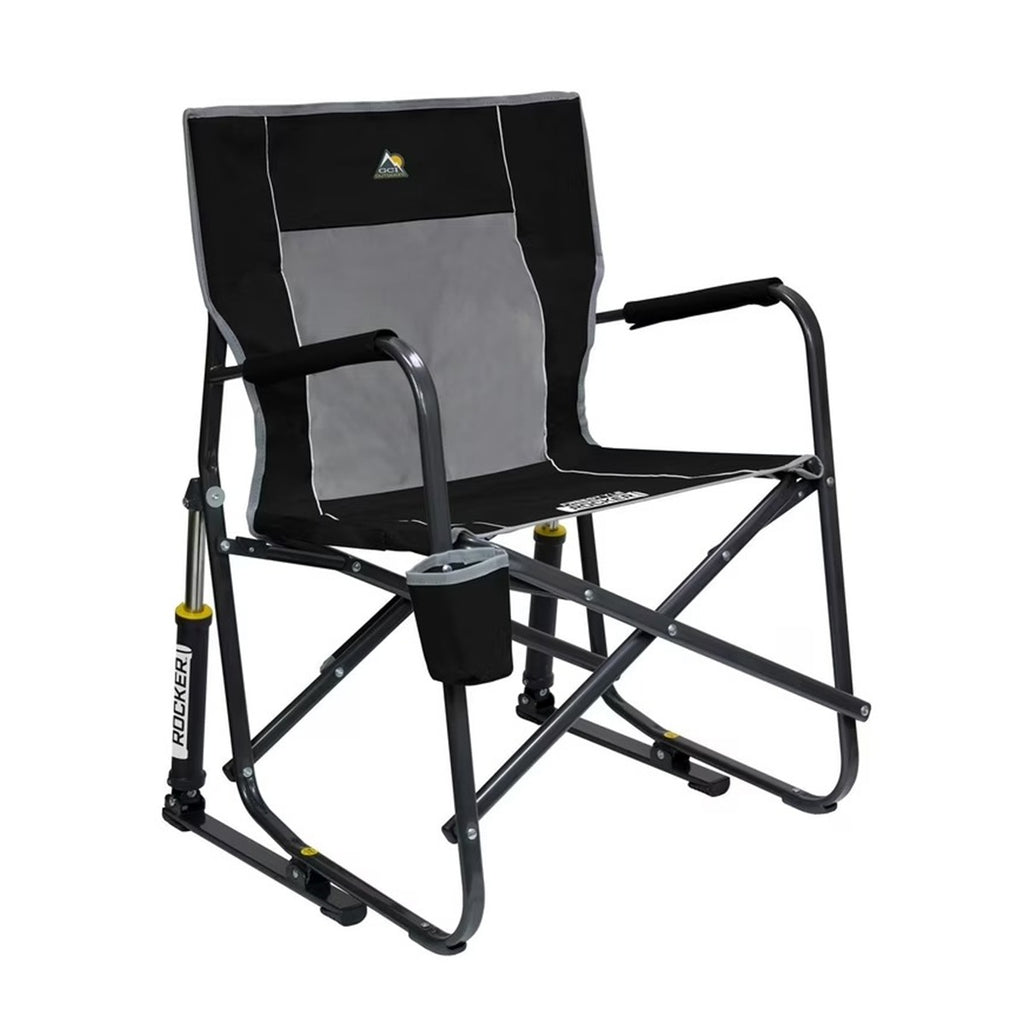 Xl Rocker GCI Freestyle Rocker XL Outdoor Rocking Chair – Black – Riah AlShamal ...