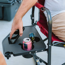 GCI Freestyle Rocker XL outdoor rocking chair with side table cinnamon