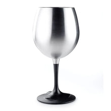 GSI Glacier stainless nesting red wine glass for outdoor camping and travel