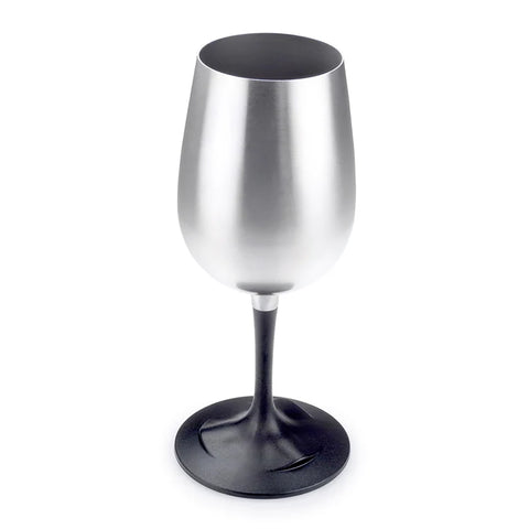 GSI Glacier stainless nesting wine glass lightweight durable outdoor drinkware