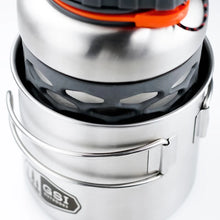 GSI Glacier stainless steel bottle cup for camping and outdoor use