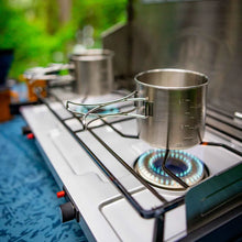 GSI Glacier stainless steel bottle cup for camping and outdoor use