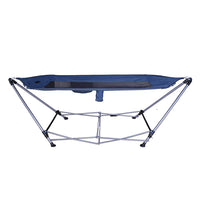 HIFAZAT portable blue camping hammock lightweight