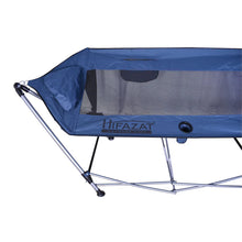 HIFAZAT portable blue camping hammock lightweight