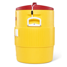 Igloo 400 Series 10-gallon water cooler yellow and red