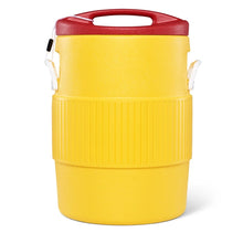 Igloo 400 Series 10-gallon water cooler yellow and red