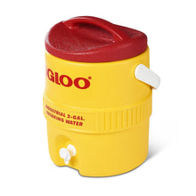 IGLOO 400 Series 2-gallon cooler in yellow white and red for portable food and beverage storage