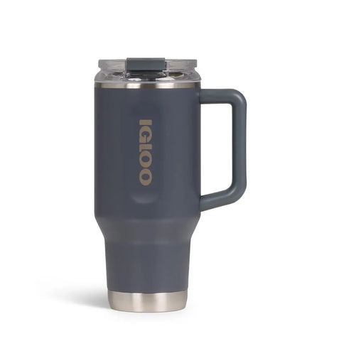 IGLOO 40 oz stainless steel travel mug carbonite insulated and durable